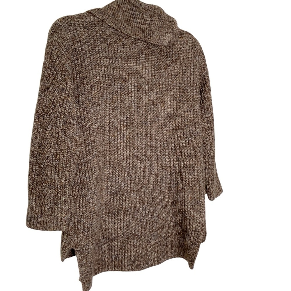 Lea & Nicole brown turtleneck sweater. Size M - Picture 4 of 5